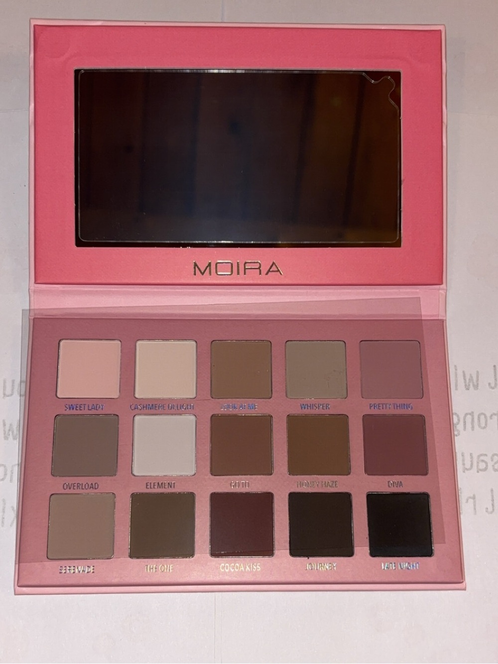 Moira Oil La La Floral Eyeshadow Palette